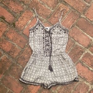 American Eagle Geometric Romper